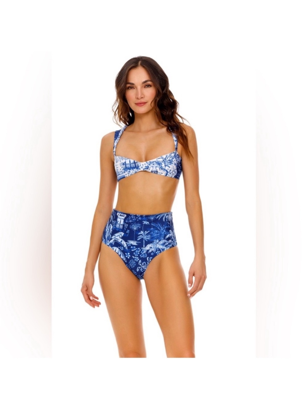 NWT Agua Bendita Alicia Tales Reversible Bikini Bottom - Picture 5 of 12